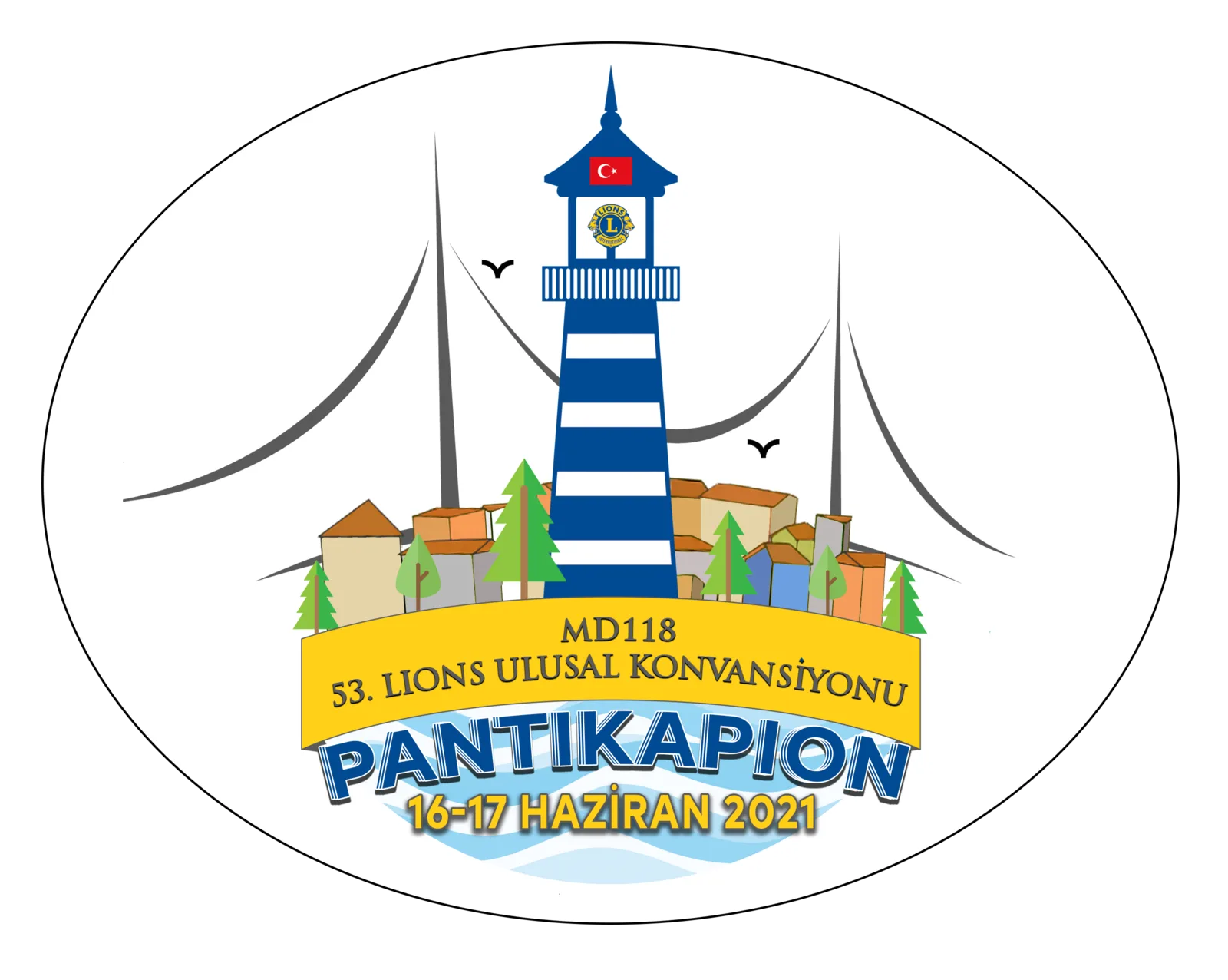Pantikapion national convention logo